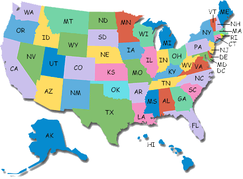 USA Stations Map